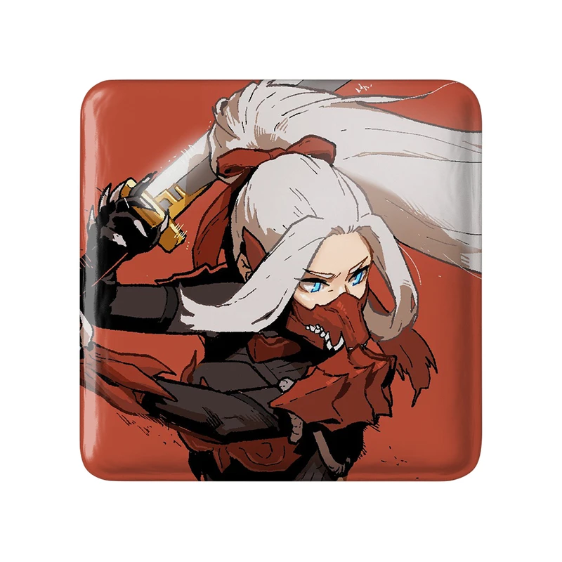 مگنت خندالو طرح بازی شکارچی هیولا (Monster Hunter) مدل مربعی کد 33240