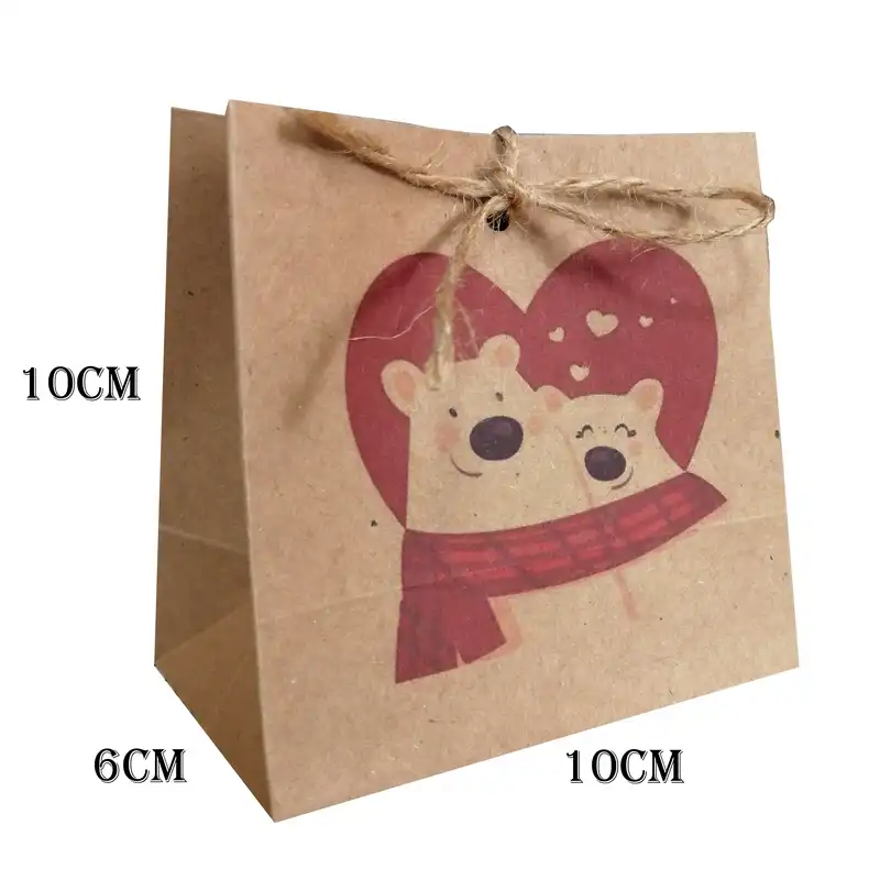 پاکت هدیه مدل روز عشق کد 2 مجموعه 6 عددی