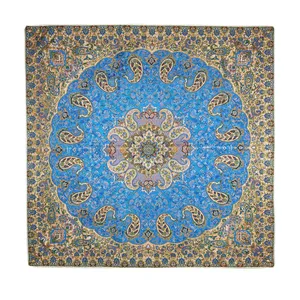 رومیزی ترمه ابریشمی مدل نسترن کد BSR1-1