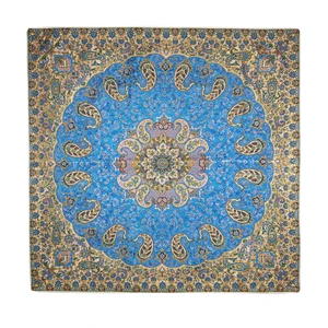 رومیزی ترمه ابریشمی مدل نسترن کد BSR1-1