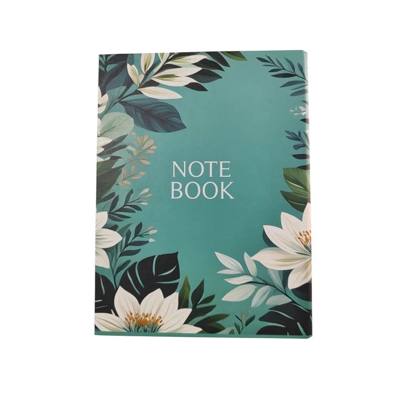 دفتر کلاسوری 100 برگ تکتا مدل قفل پلاستیکی طرح گل کد 007