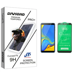 JF Diamond glass Ceramics Screen Protector For Samsung سامسونگ Galaxy A7 2018