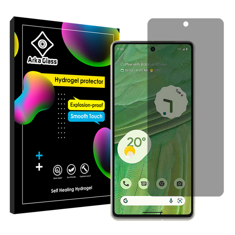 محافظ صفحه نمایش حریم شخصی آرکا گلس مدل Tough مناسب برای گوشی موبایل گوگل Pixel 7