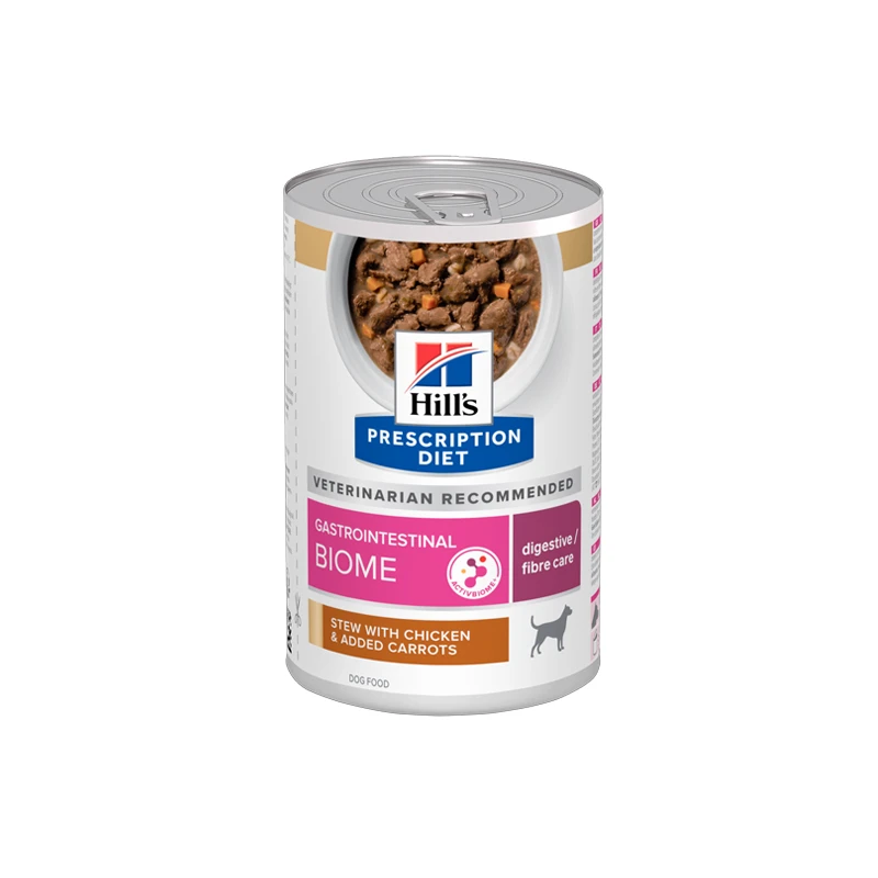 کنسرو غذای سگ هیلز مدل حفظ سلامت روده Gastrointestinal Biome Stew طعم مرغ وزن ۳۶۰ گرم