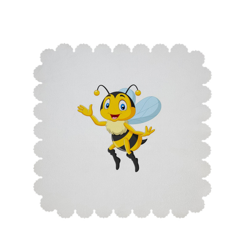 رومیزی طرح زنبور عسل  کد 8011B