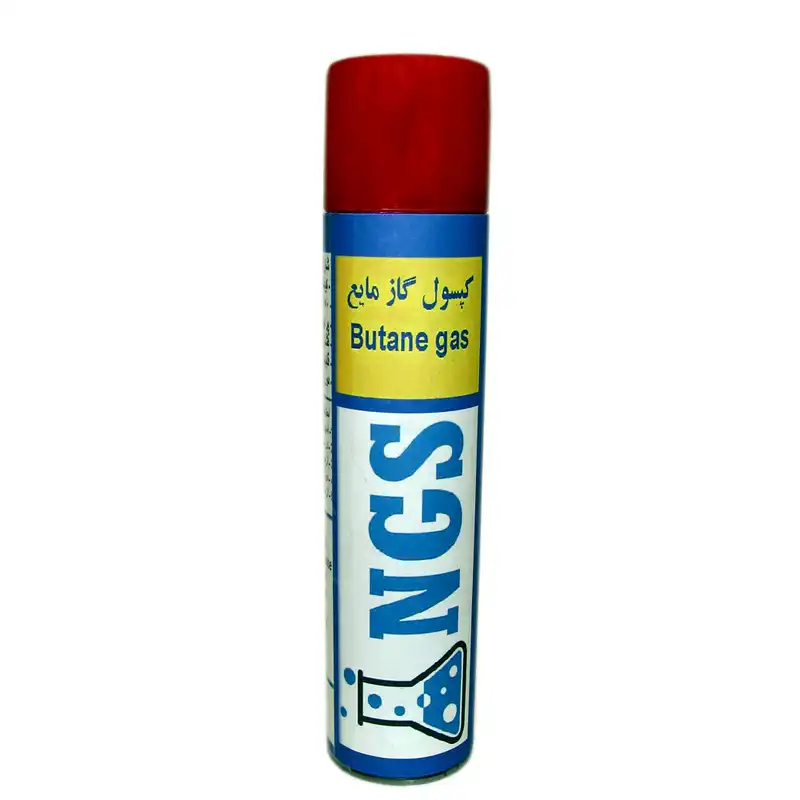 کپسول گاز فندک ان جی اس کد 1 حجم 300 میلی لیتر