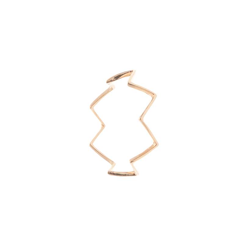 انگشتر طلا 18 عیار زنانه مدل JC001