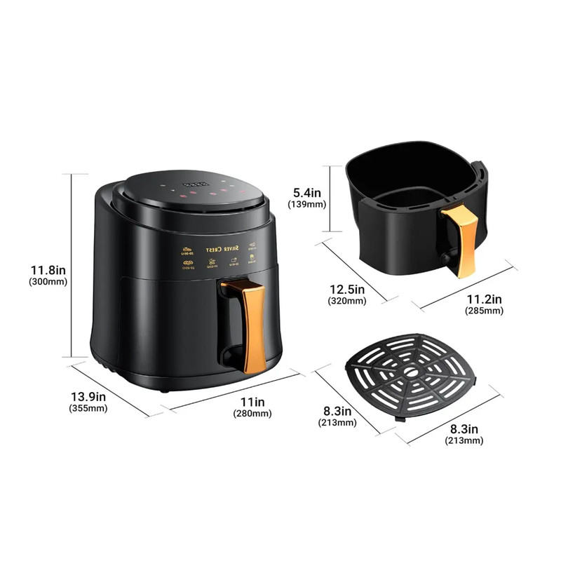 سرخ کن بدون روغن سیلورکرست مدل JD689B