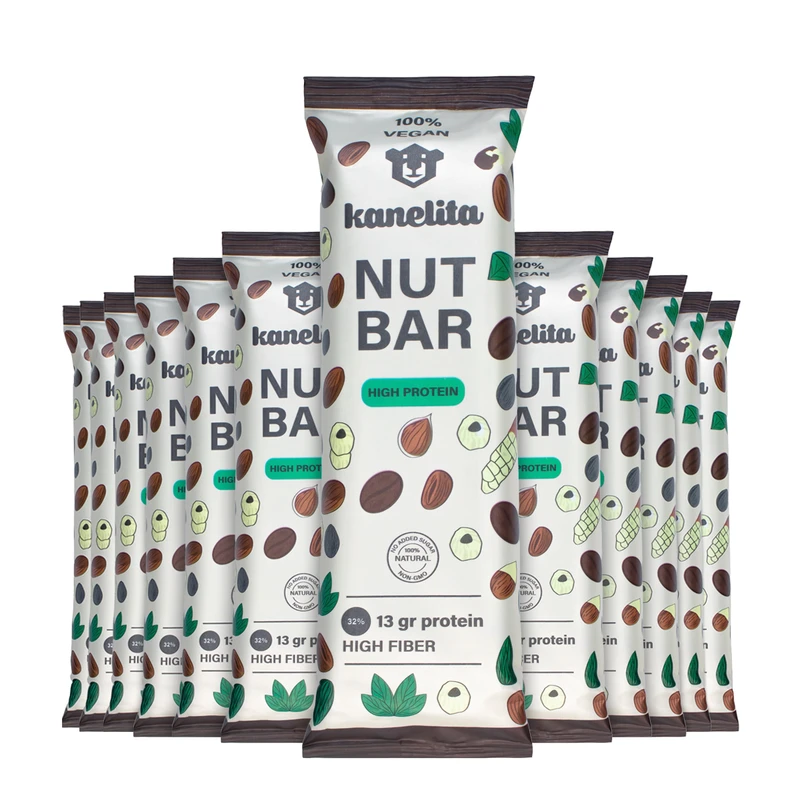 نات بار قهوه کنلیتا – 40 گرم بسته 12 عددی