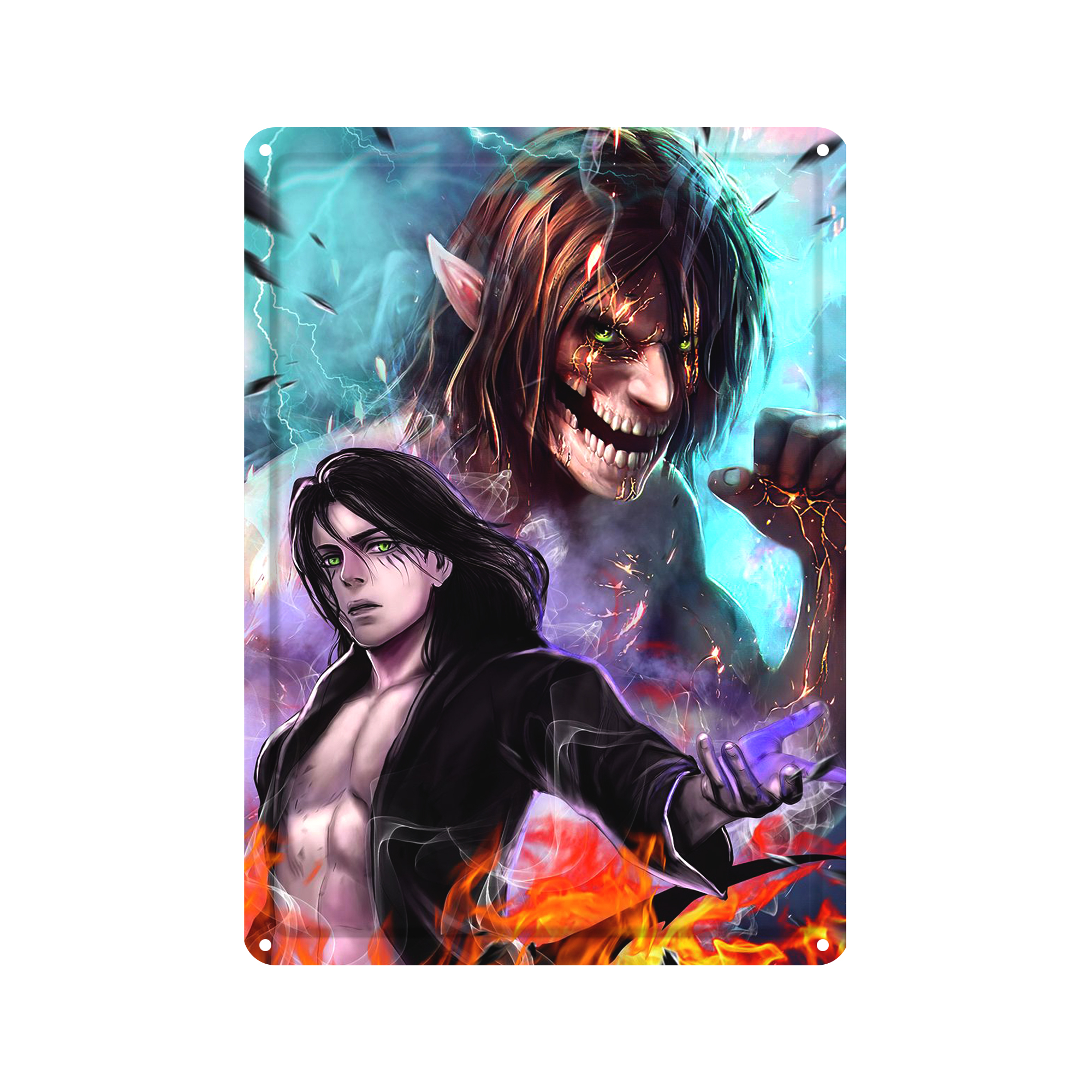 دیوارکوب مدل انیمه کد s 1989 attack on titans