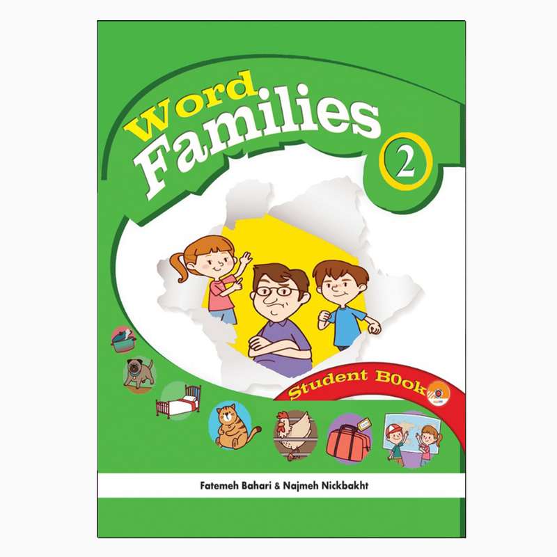 کتاب Word Families 2 اثر Najmeh Nikbakht and Fatemeh Bahari انتشارات جنگل