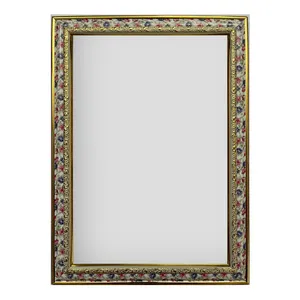 قاب عکس مدل دیواری طرح گلدار سنتی کد FL3-S-20×30