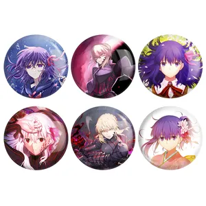 مگنت خندالو طرح انیمه فیت استی نایت Fate Stay Night کد 1396A مجموعه 6 عددی