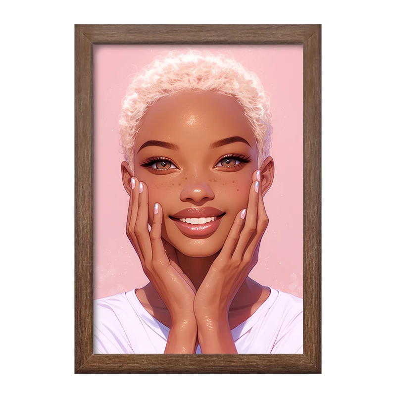 تابلو خندالو طرح دخترانه کد F10820