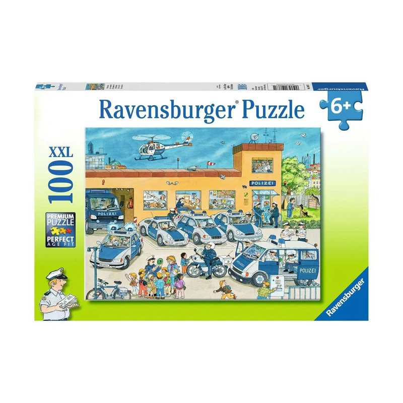 پازل 100 تکه راونزبرگر مدل Police District کد 10867