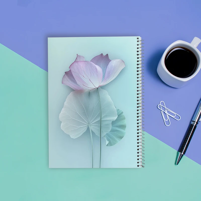 دفتر مشق 100 برگ مدوپد مدل گل کد DF13938