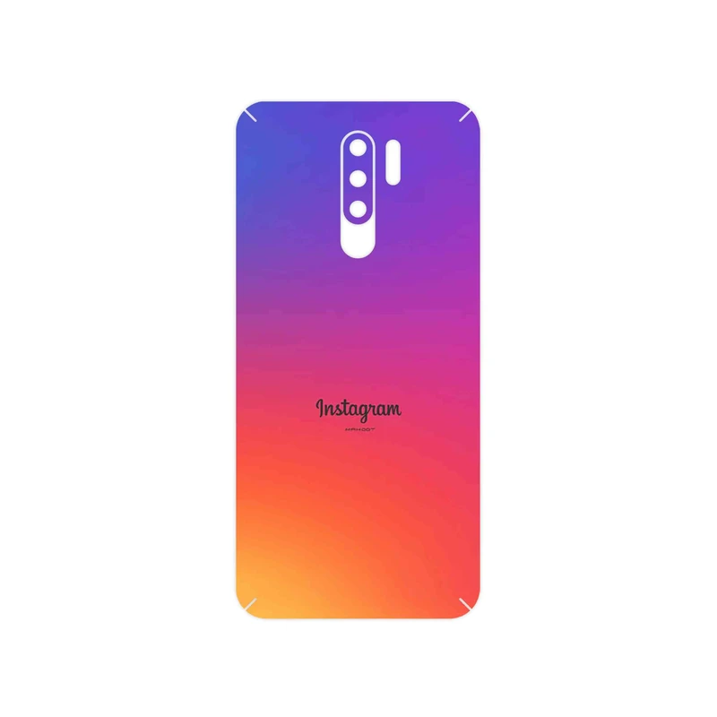 برچسب پوششی ماهوت مدل Instagram مناسب برای گوشی موبایل شیائومی Redmi 9