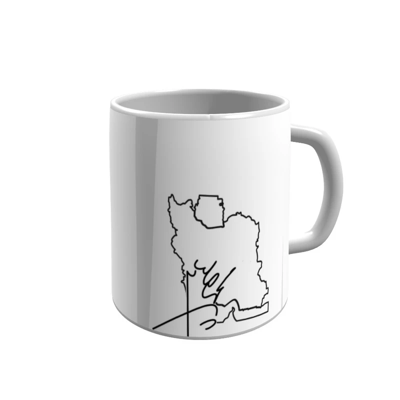 ماگ پاد آفرین مدل ایران کد v76