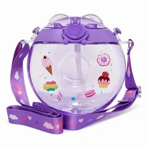 قمقمه کودک مدل دوناتی آبپاش دار گنجایش 450 میلی لیتر