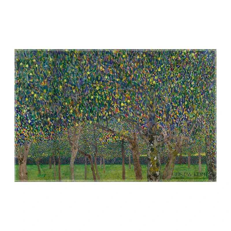کاغذ کادو ترمه طراحان ایده مدل درخت گلابی از کلیمت کد art0098