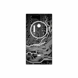 MAHOOT Black Printed Circuit Board Cover Sticker for Nokia Lumia 1020