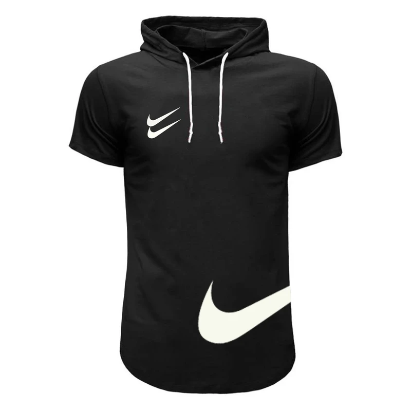 تی شرت کلاه دار مردانه مدل NI 8021