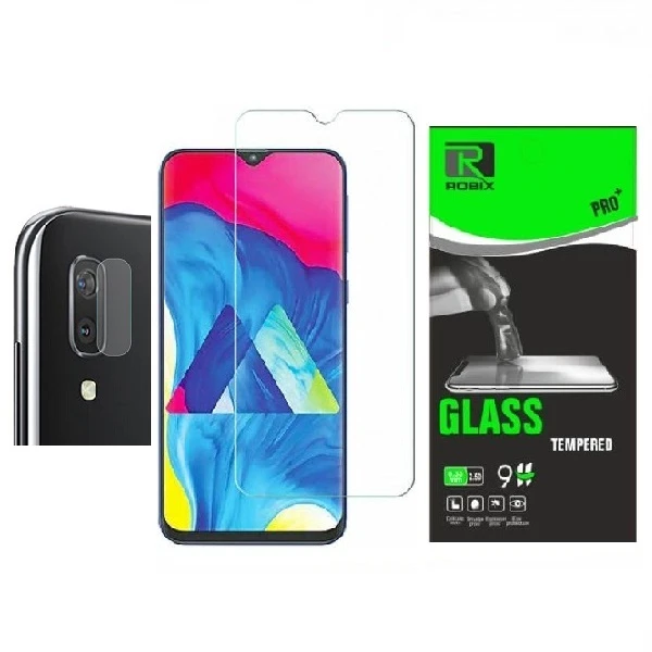 محافظ صفحه نمایش روبیکس مدل SADA50مناسب برای گوشی موبایل سامسونگ Galaxy A50 به همراه محافظ لنزدوربین