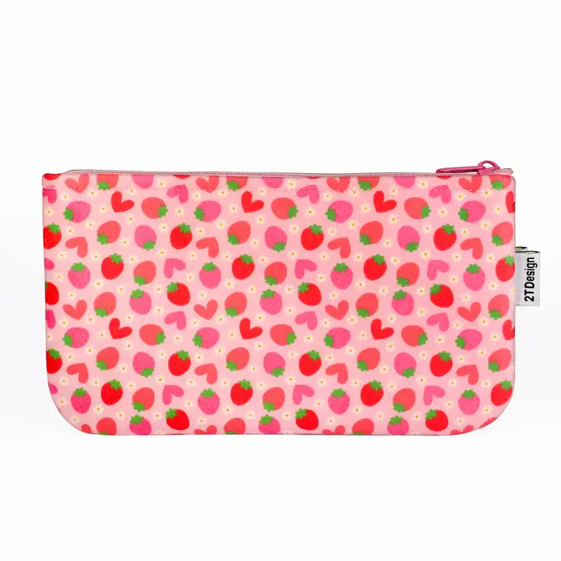 جامدادی طوطی دیزاین طرح توت فرنگی مدل دوقلو Milky-06