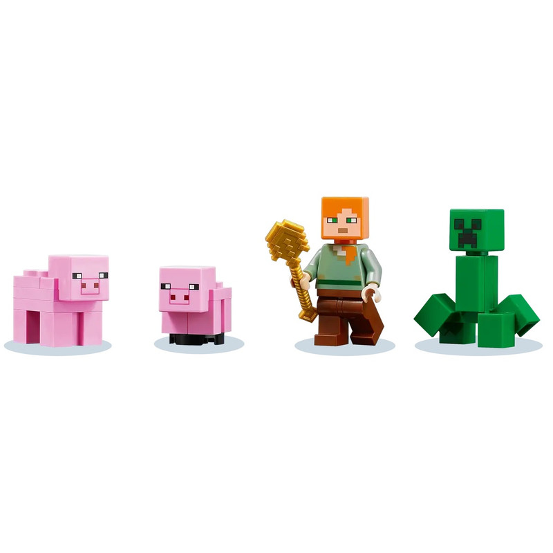ساختنی مدل Minecraft طرح خانه خوک کد 23017