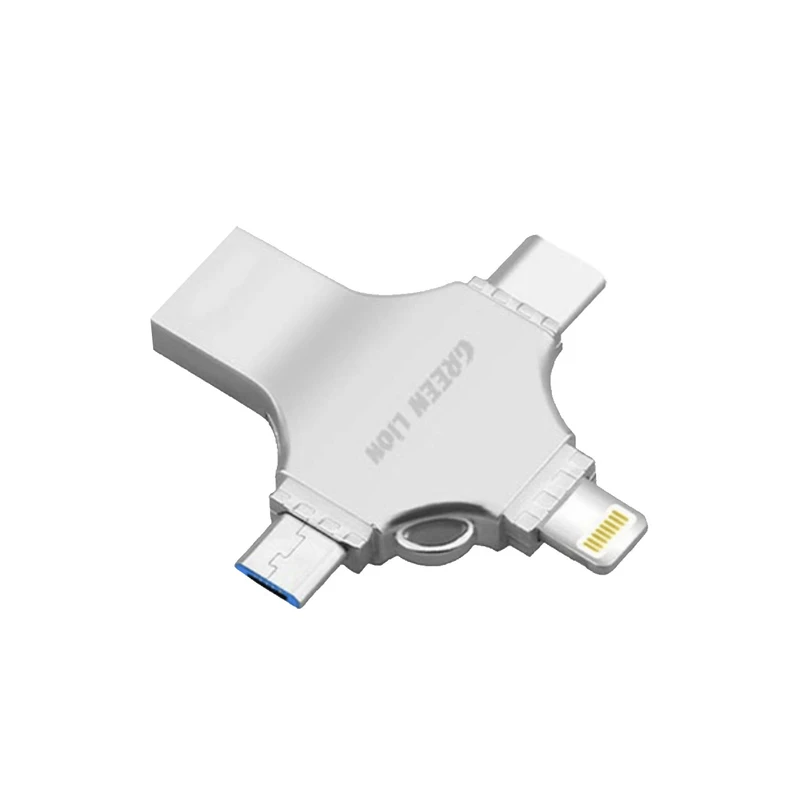 فلش مموری گرین لاین مدل GN4IN1USB256SL  ظرفیت 256 گیگابایت