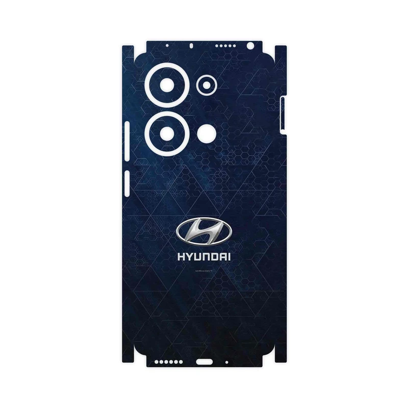 برچسب پوششی ماهوت مدل Hyundai_Logo-FullSkin مناسب برای گوشی موبایل شیائومی Poco M6 Pro 4G