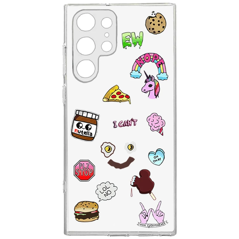 کاور مدل Yummy مناسب برای گوشی موبایل سامسونگ Galaxy S22 Ultra 