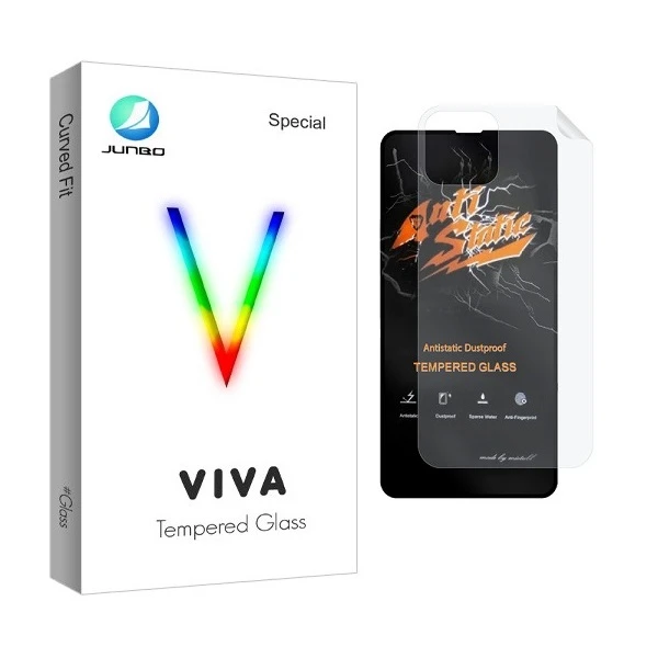 محافظ صفحه نمایش جانبو مدل 2ASN مناسب برای گوشی موبایل اپل iPhone 13 Pro به همراه محافظ پشت گوشی
