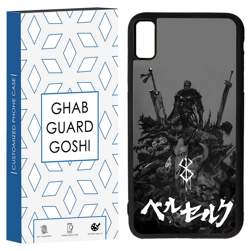 کاور قاب گارد گوشی طرح انیمه کد TPU-067 مناسب برای گوشی موبایل اپل Iphone XS MAX/ X MAX