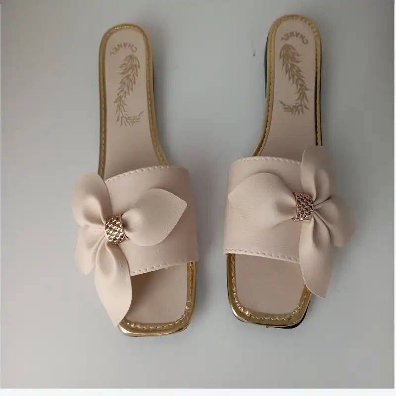 صندل زنانه مدل پاپیونی کد 003