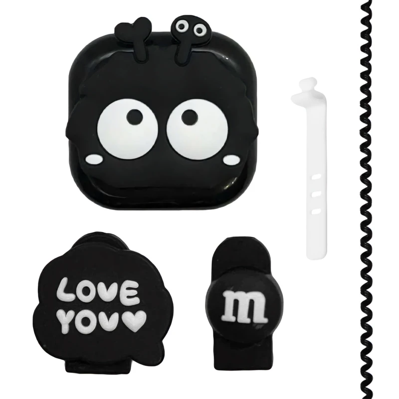 محافظ کابل شارژر دیواری مدل Hapal1000 مناسب برای شارژر ۲۰ وات اپل مجموعه ۵ عددی 