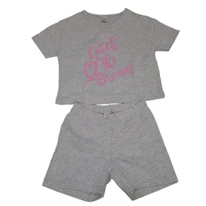 ست تی شرت و شلوارک دخترانه ال سی وایکیکی مدل MA21541521