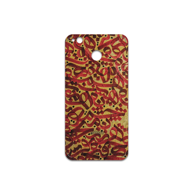 برچسب پوششی ماهوت مدل Nastaliq-6 مناسب برای گوشی موبایل شیائومی Redmi 4X