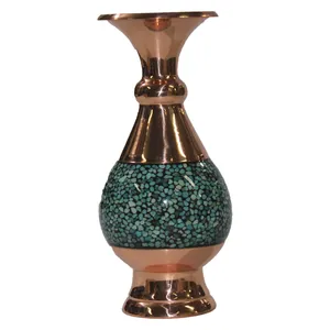 گلدان فیروزه کوبی کد Tmgm16