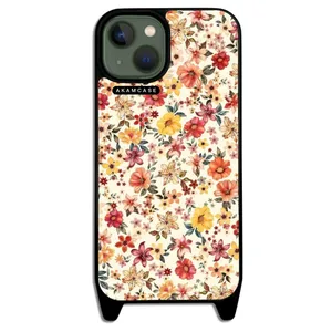 AKAM AMCWLA13-FLOWERS12 Cover For Apple iPhone 13