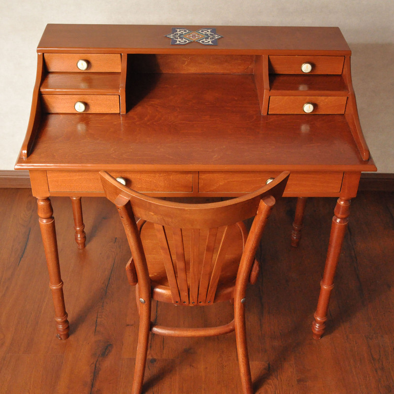 ست میز تحریر و صندلی مدل لهستانی