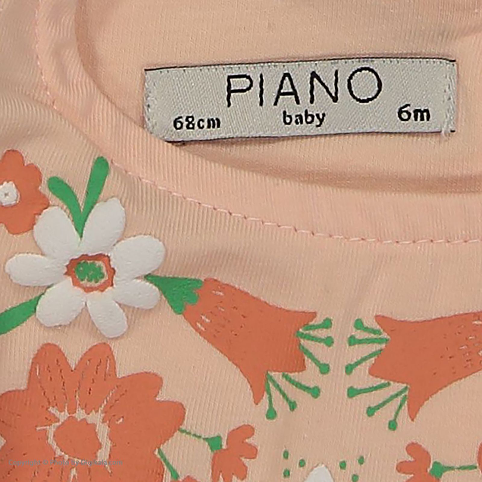 بلوز دخترانه پیانو مدل 1800-41 -  - 5