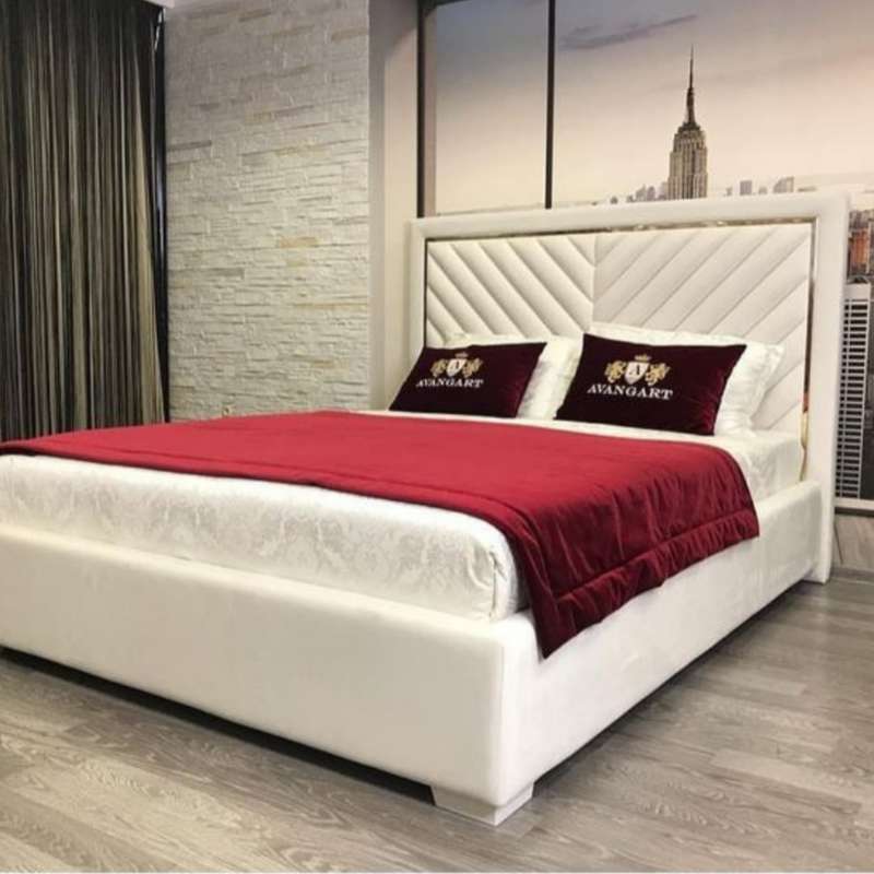 تخت خواب یک نفره مدل تیام سایز 90x200 سانتی متر