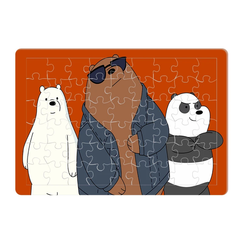 پازل 54 تکه طرح We Bare Bears مدل P0145