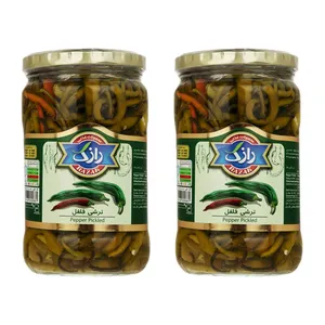 ترشی فلفل رازک - 550 گرم بسته 2 عددی