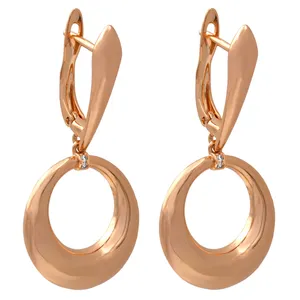 گوشواره زنانه ژوپینگ مدل حلقه ای کد TE-207