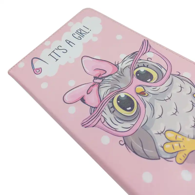 کیف کلاسوری طرح جغد فانتزی مناسب برای تبلت سامسونگ Galaxy Tab A7 10.4 2020 / T505