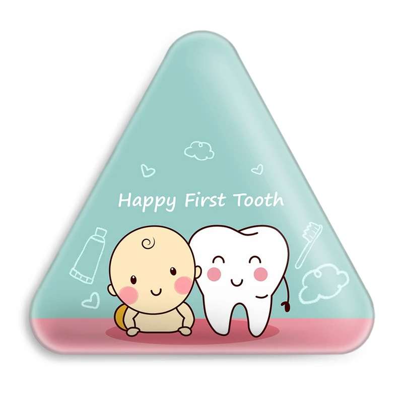 پیکسل خندالو طرح جشن دندونی پسرونه مدل مثلثی کد 10944