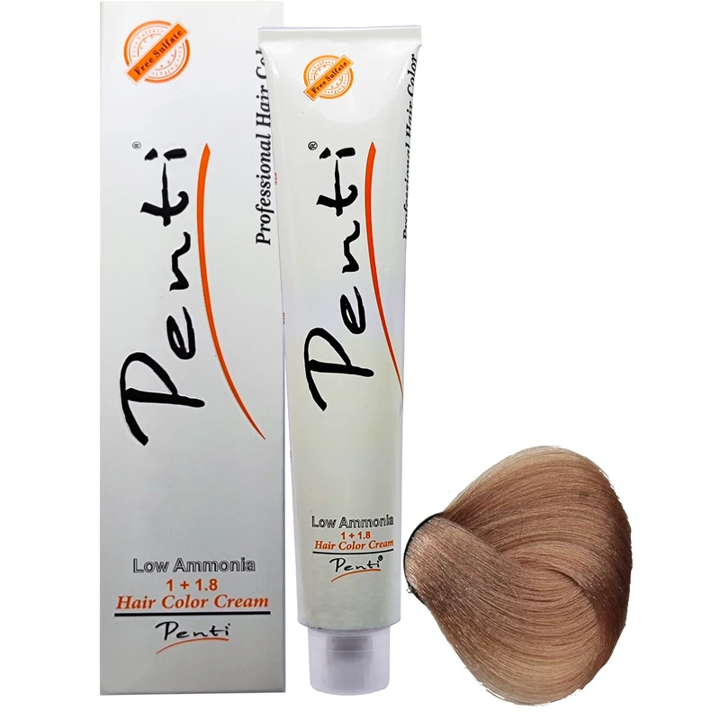 رنگ مو پنتی سری کاراملی شماره BC8 حجم 100 ميلی ليتر رنگ بلوند کاراملی روشن