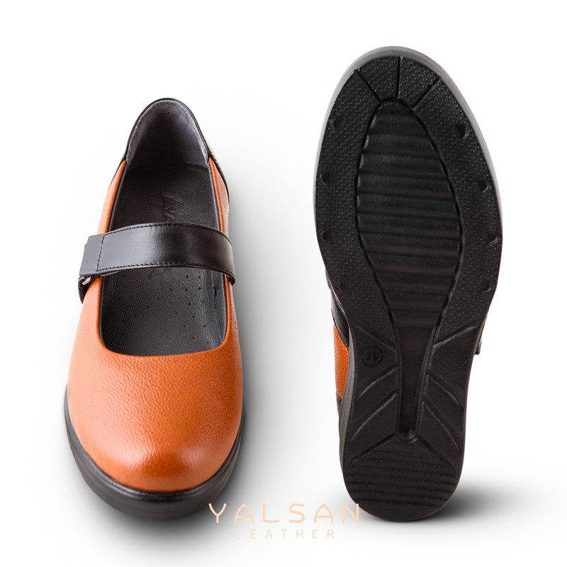 کفش روزمره زنانه چرم یلسان کد 665-MC-as